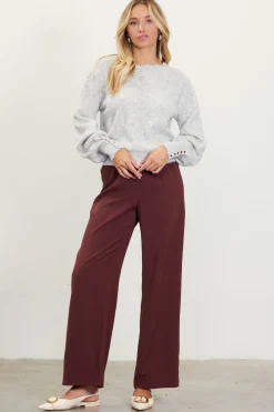 SKIES ARE BLUE Cable Knit Sweater* Sweaters