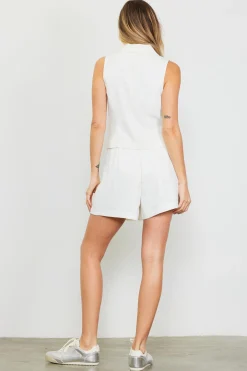 SKIES ARE BLUE High Waisted Pleated Skirt* Shorts
