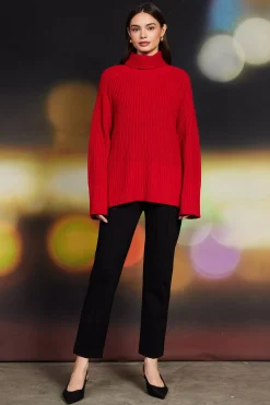 SKIES ARE BLUE Irene Turtleneck Sweater* Sweaters
