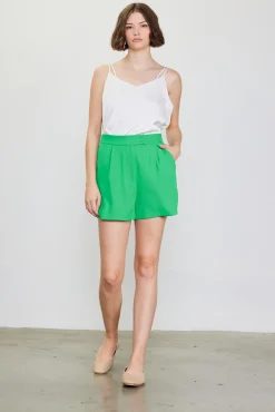 SKIES ARE BLUE Recycled Tailored Shorts* Shorts
