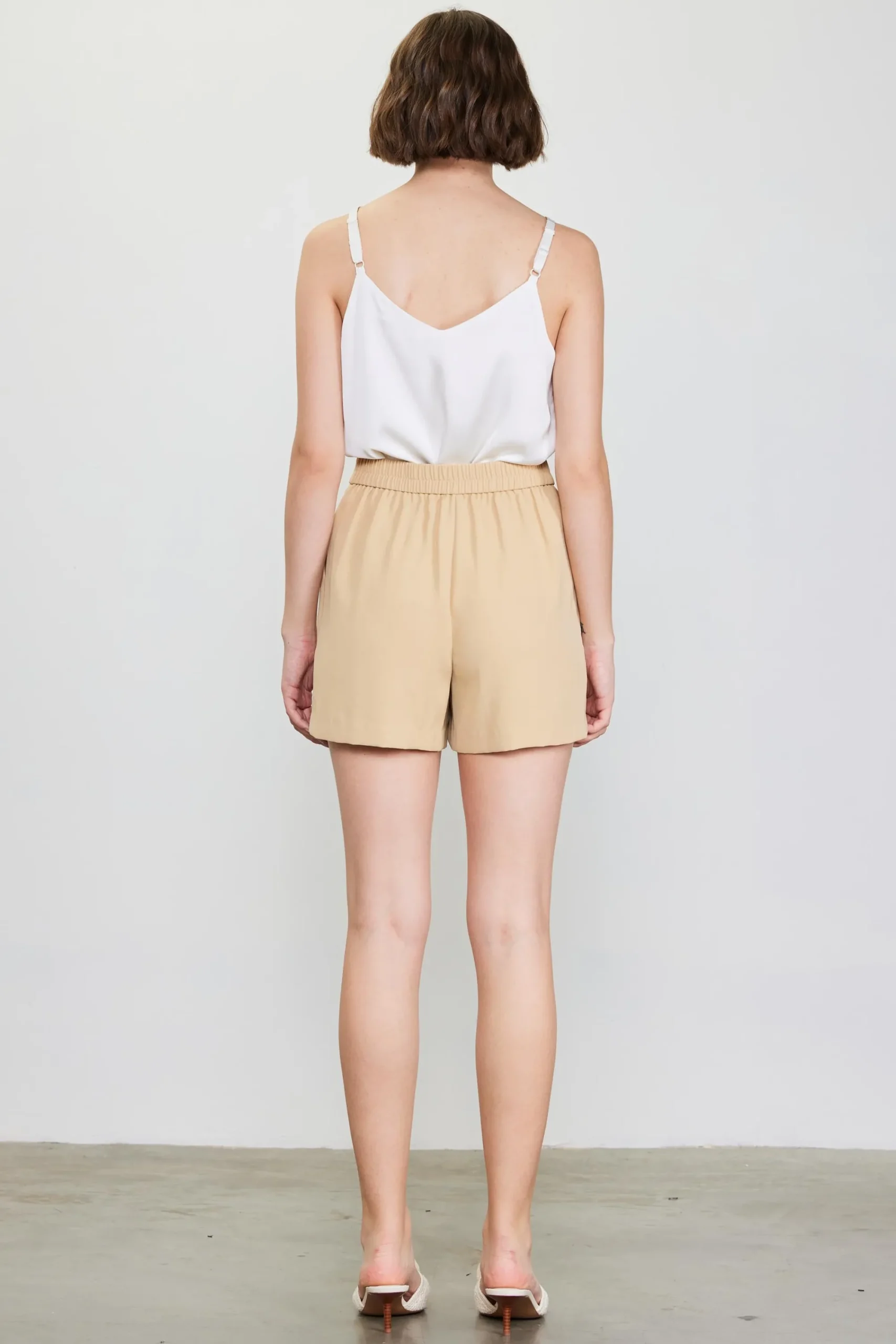 SKIES ARE BLUE Recycled Tailored Shorts* Shorts