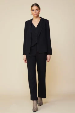 SKIES ARE BLUE Tailored Single Button Blazer* Blazers
